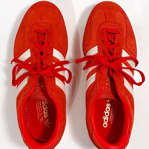 Adidas Gazelle Platforms in Red size 9 - Picture 3 of 6